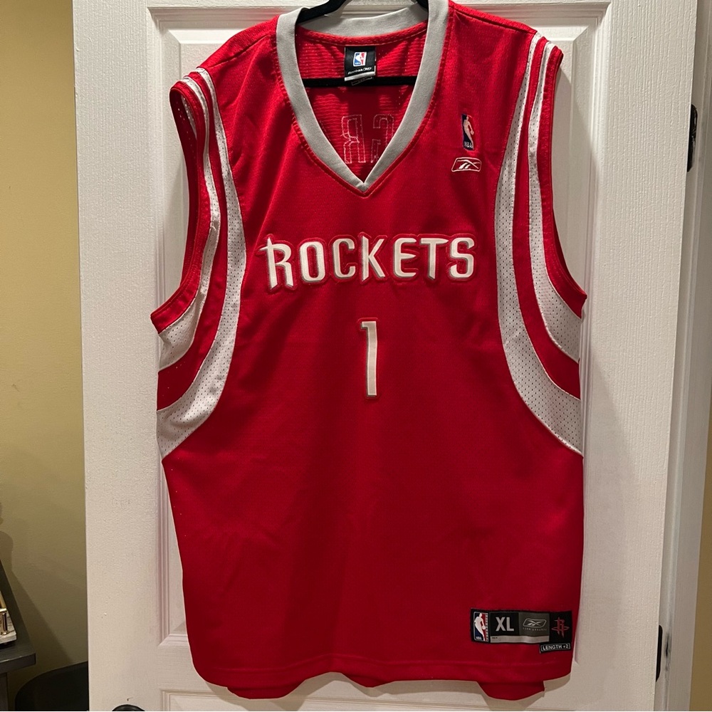 Reebok Houston Rockets McGrady Jersey size xl